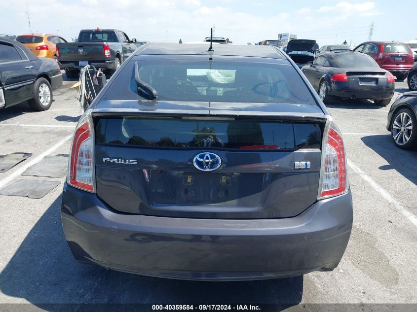 2014 Toyota Prius Two VIN: JTDKN3DU3E0368401 Lot: 40359584