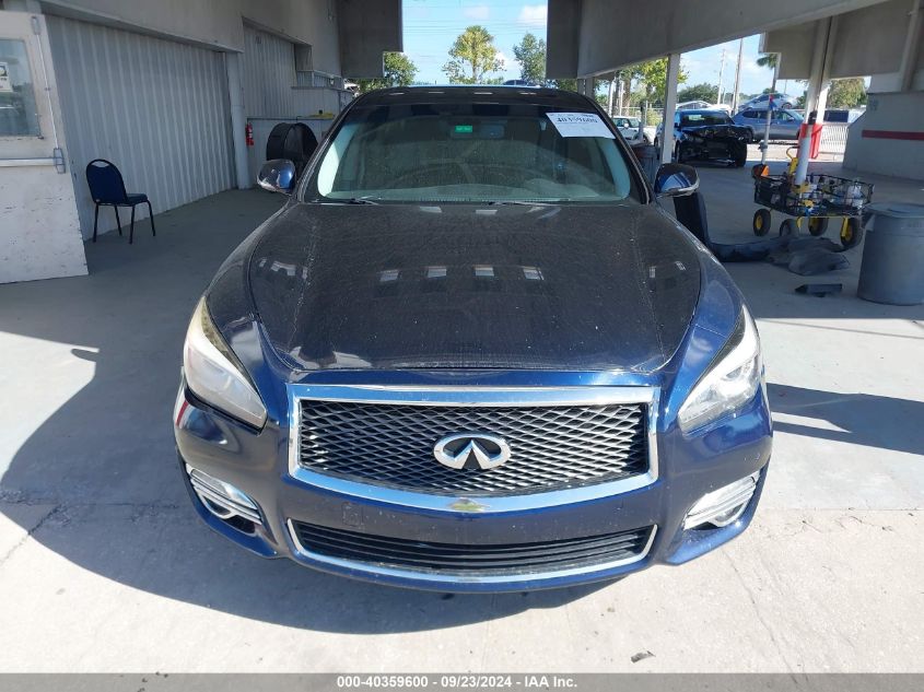 2015 Infiniti Q70L 3.7 VIN: JN1BY1PR4FM830061 Lot: 40359600