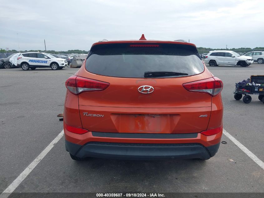 KM8J3CA45HU427852 2017 Hyundai Tucson Se Plus