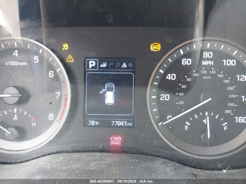 KM8J3CA45HU427852 2017 Hyundai Tucson Se Plus