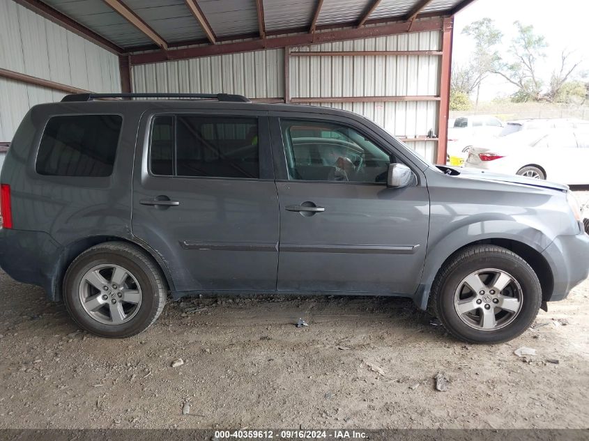 2010 Honda Pilot Ex-L VIN: 5FNYF4H54AB018240 Lot: 40359612