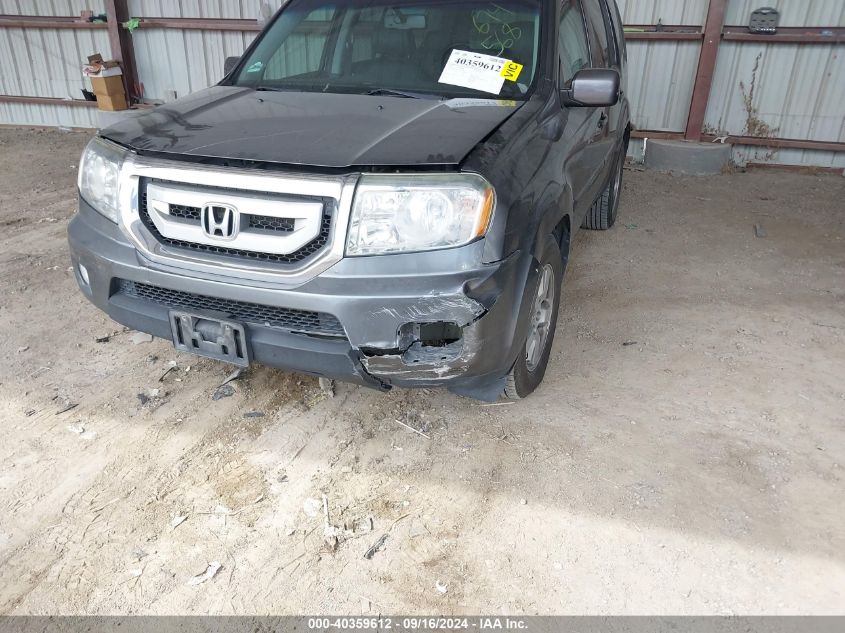 2010 Honda Pilot Ex-L VIN: 5FNYF4H54AB018240 Lot: 40359612