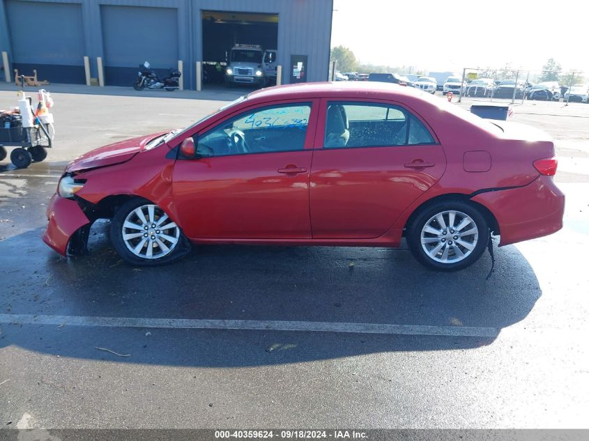 2010 Toyota Corolla S/Le/Xle VIN: 2T1BU4EE6AC192492 Lot: 40359624