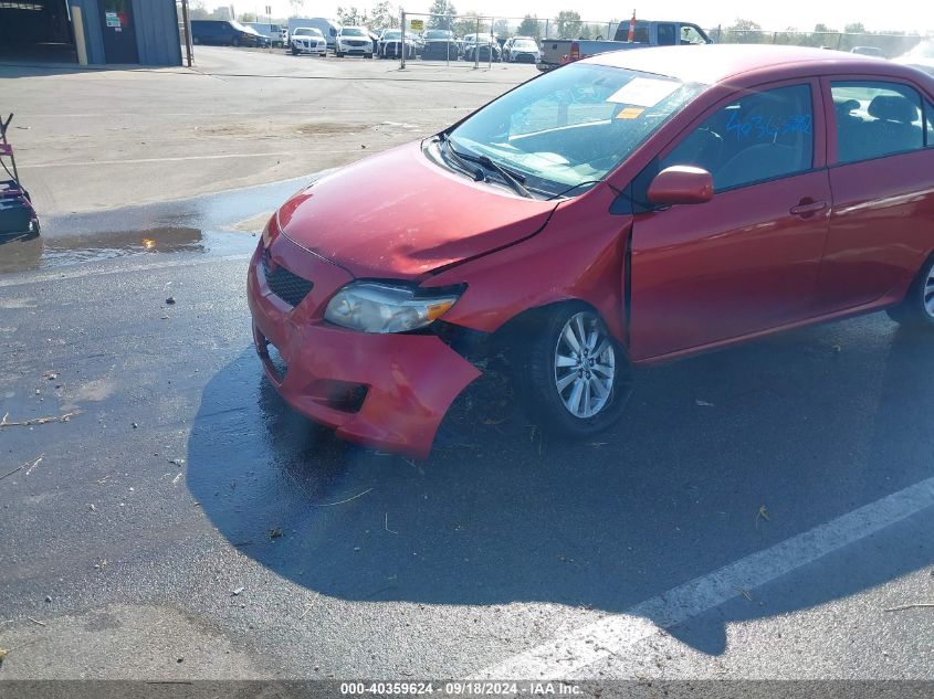 2010 Toyota Corolla S/Le/Xle VIN: 2T1BU4EE6AC192492 Lot: 40359624