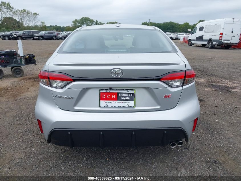 2024 Toyota Corolla Se VIN: 5YFP4MCE9RP206969 Lot: 40359625