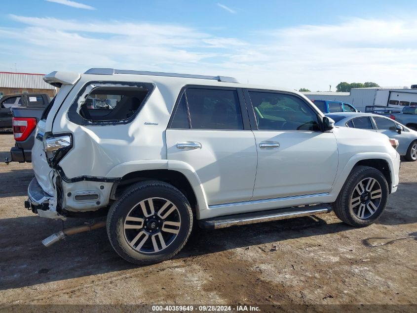 2018 Toyota 4Runner Limited VIN: JTEBU5JR5J5552018 Lot: 40359649