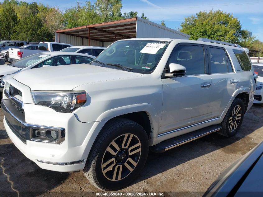 2018 Toyota 4Runner Limited VIN: JTEBU5JR5J5552018 Lot: 40359649