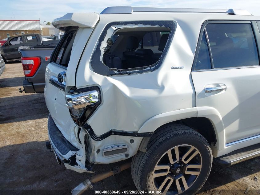 2018 Toyota 4Runner Limited VIN: JTEBU5JR5J5552018 Lot: 40359649