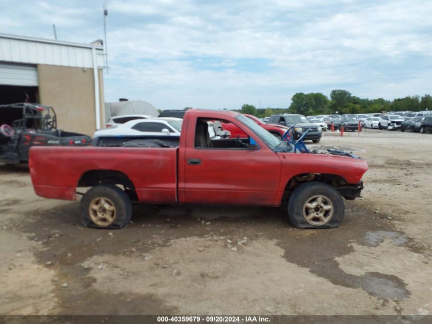 1998 Dodge Dakota Slt/Sport VIN: 1B7FL26X4WS647242 Lot: 40359679