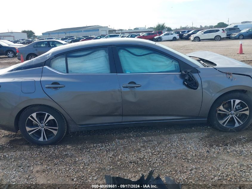 2022 Nissan Sentra Sv Xtronic Cvt VIN: 3N1AB8CVXNY288159 Lot: 40359681