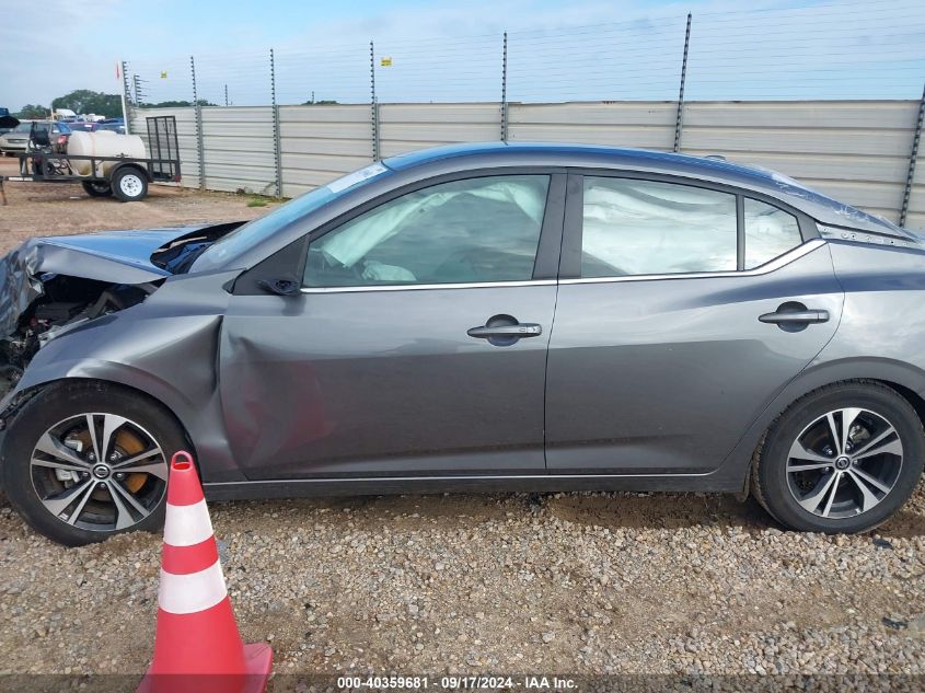 2022 Nissan Sentra Sv Xtronic Cvt VIN: 3N1AB8CVXNY288159 Lot: 40359681