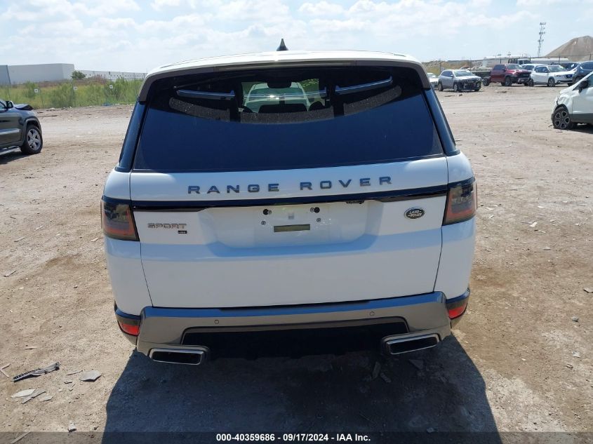 2021 Land Rover Range Rover Sport Hse Silver Edition Mhev VIN: SALWR2SU0MA750258 Lot: 40359686