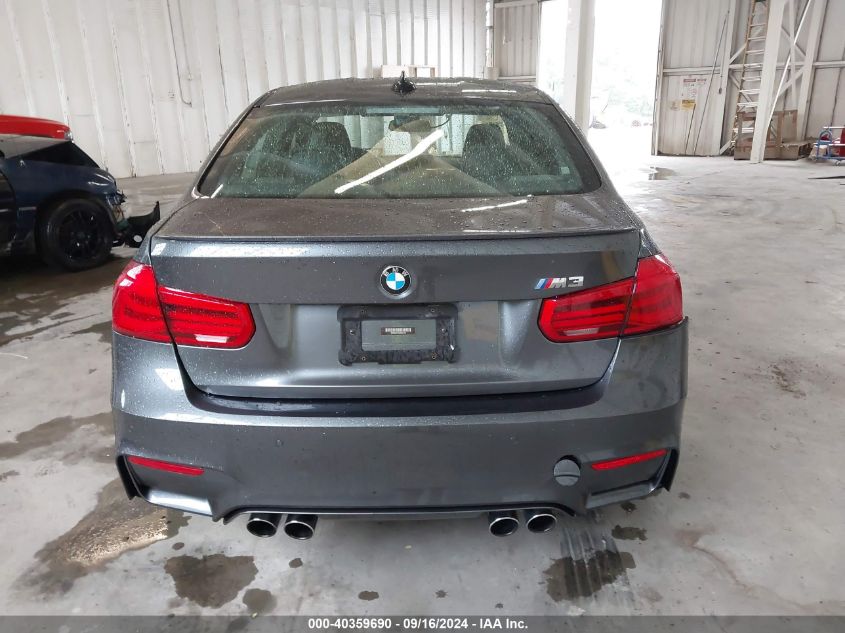 WBS8M9C53G5D31344 2016 BMW M3