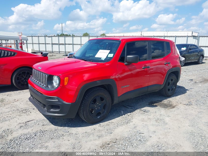 2017 JEEP RENEGADE SPORT FWD - ZACCJAABXHPF45757