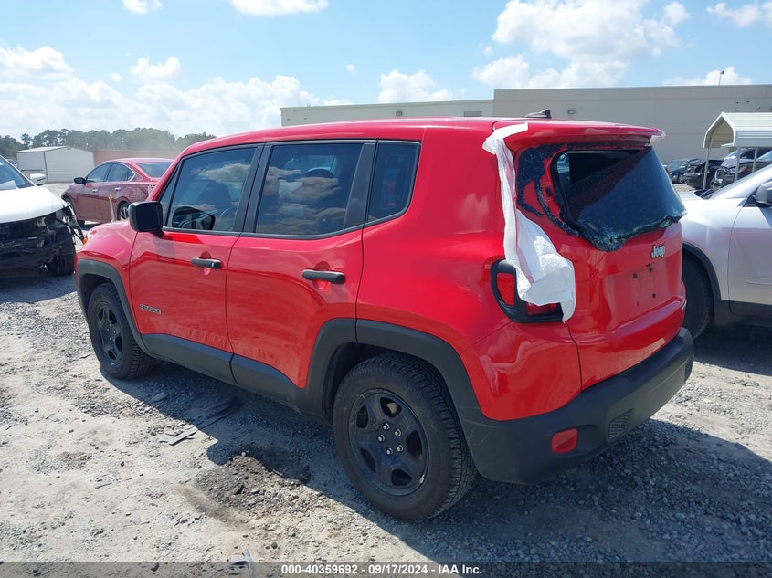 2017 JEEP RENEGADE SPORT FWD - ZACCJAABXHPF45757