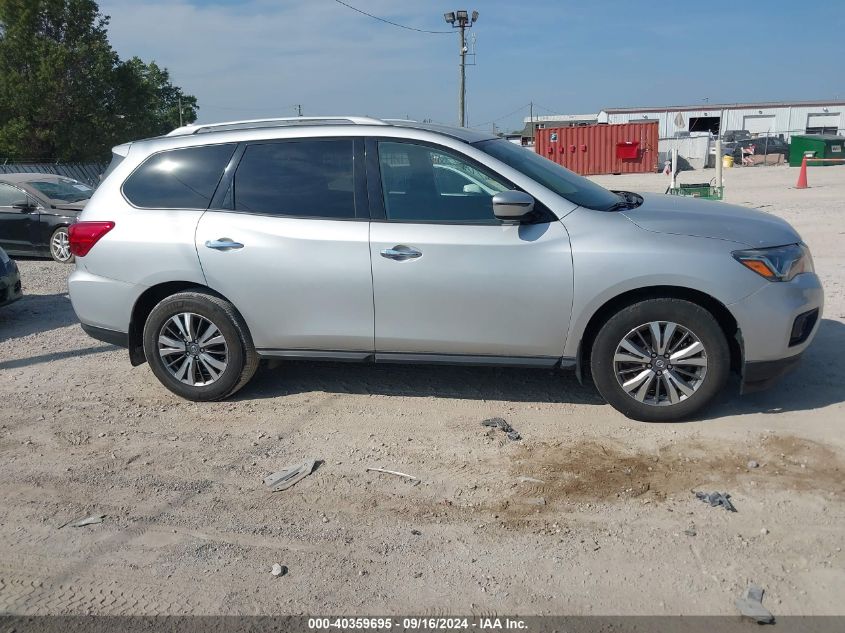 2019 Nissan Pathfinder Sv VIN: 5N1DR2MM8KC642043 Lot: 40359695