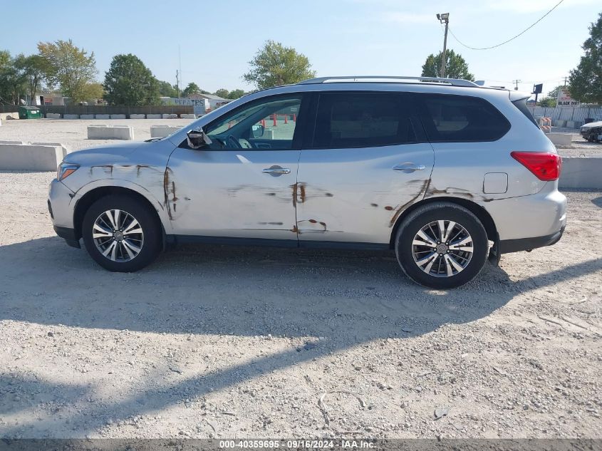 2019 Nissan Pathfinder Sv VIN: 5N1DR2MM8KC642043 Lot: 40359695