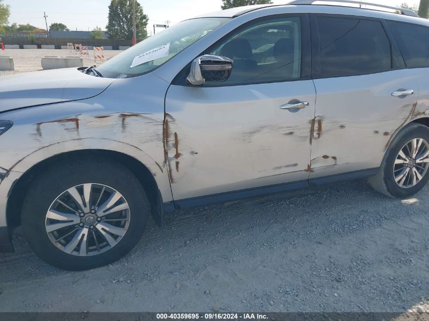 2019 Nissan Pathfinder Sv VIN: 5N1DR2MM8KC642043 Lot: 40359695