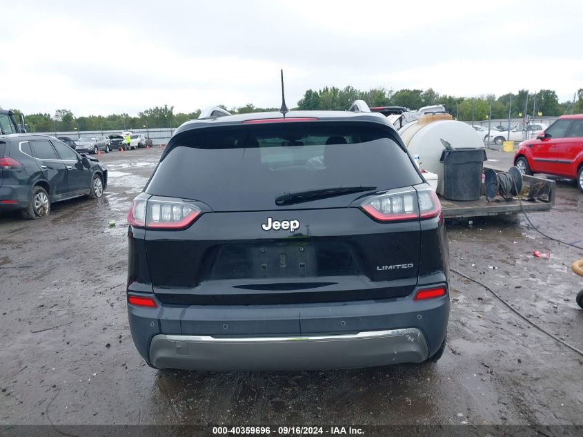 2019 Jeep Cherokee Limited Fwd VIN: 1C4PJLDB7KD433822 Lot: 40359696