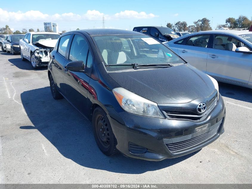 VIN JTDKTUD30DD572681 2013 Toyota Yaris, L no.1