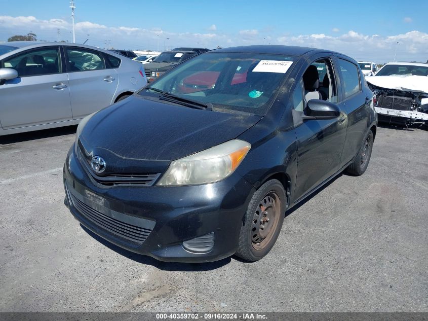 VIN JTDKTUD30DD572681 2013 Toyota Yaris, L no.2