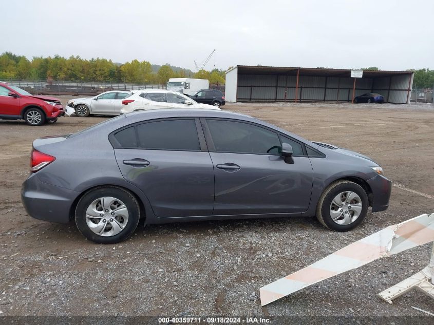 2015 Honda Civic Lx VIN: 19XFB2F52FE092991 Lot: 40359711