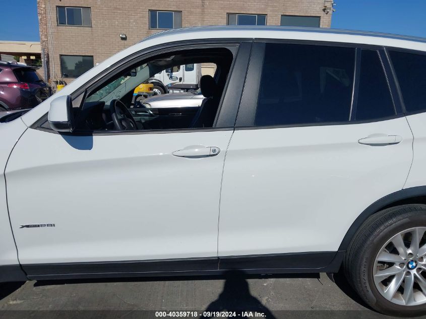 2017 BMW X3 XDRIVE28I - 5UXWX9C33H0T18513