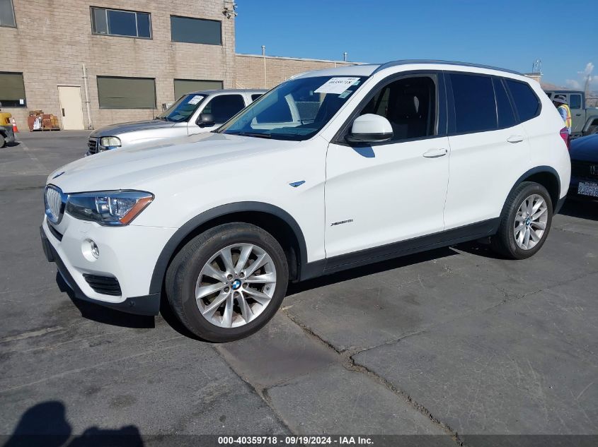 2017 BMW X3 XDRIVE28I - 5UXWX9C33H0T18513