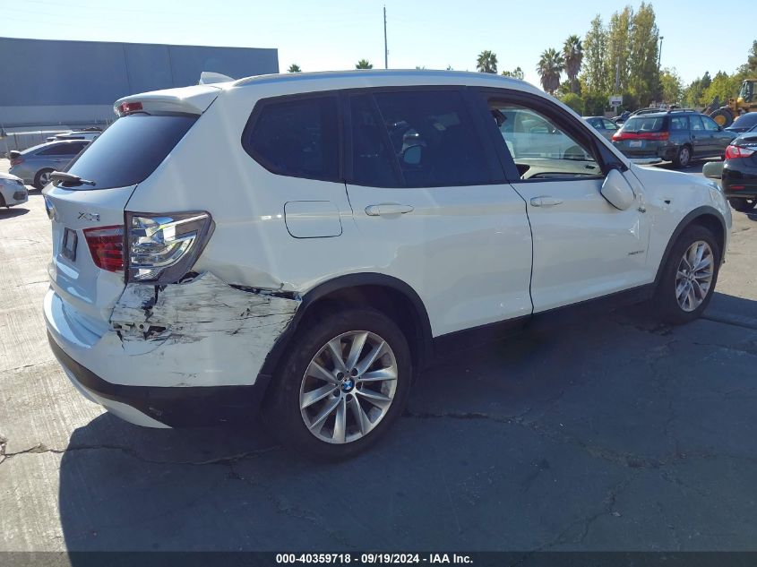 2017 BMW X3 XDRIVE28I - 5UXWX9C33H0T18513