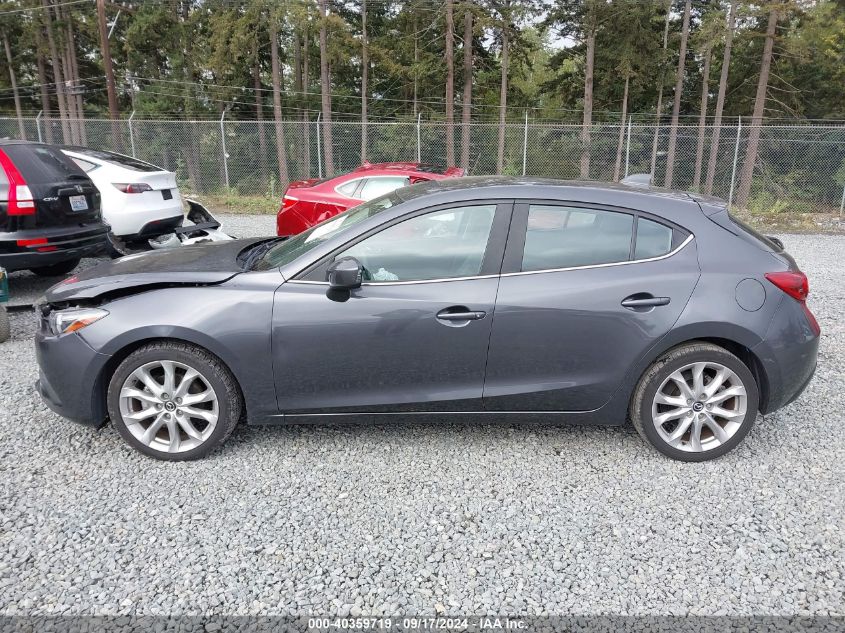 2014 Mazda Mazda3 S Grand Touring VIN: JM1BM1M3XE1178345 Lot: 40359719