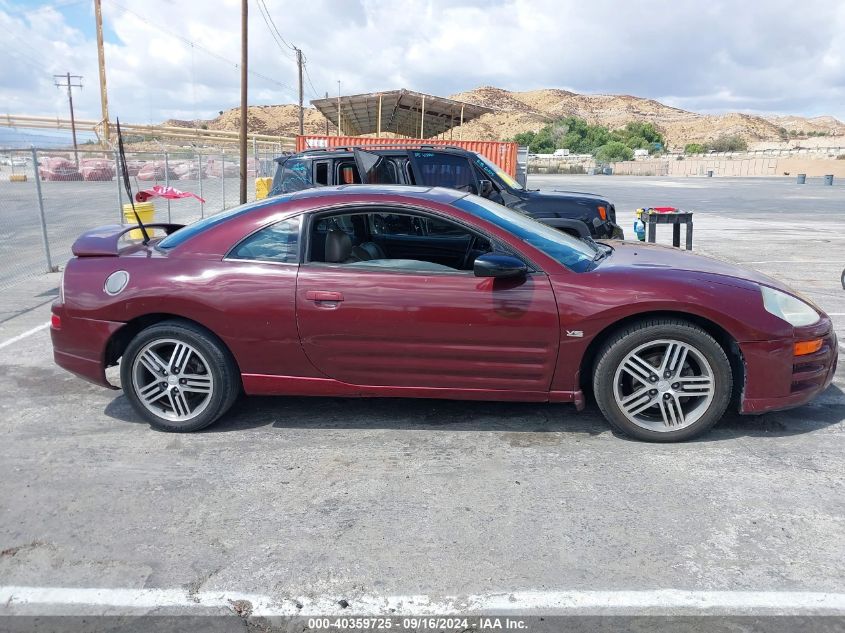 2003 Mitsubishi Eclipse Gts VIN: 4A3AC74H63E078825 Lot: 40359725