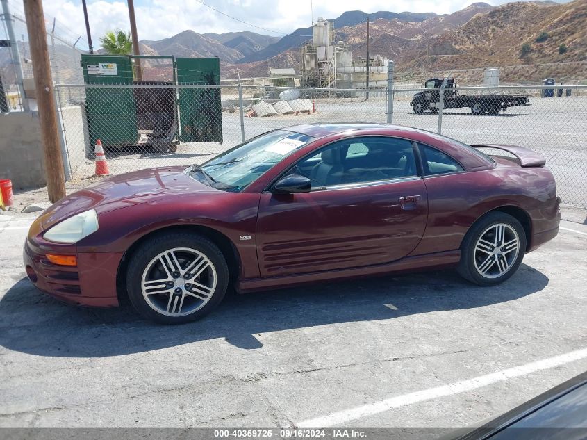 2003 Mitsubishi Eclipse Gts VIN: 4A3AC74H63E078825 Lot: 40359725