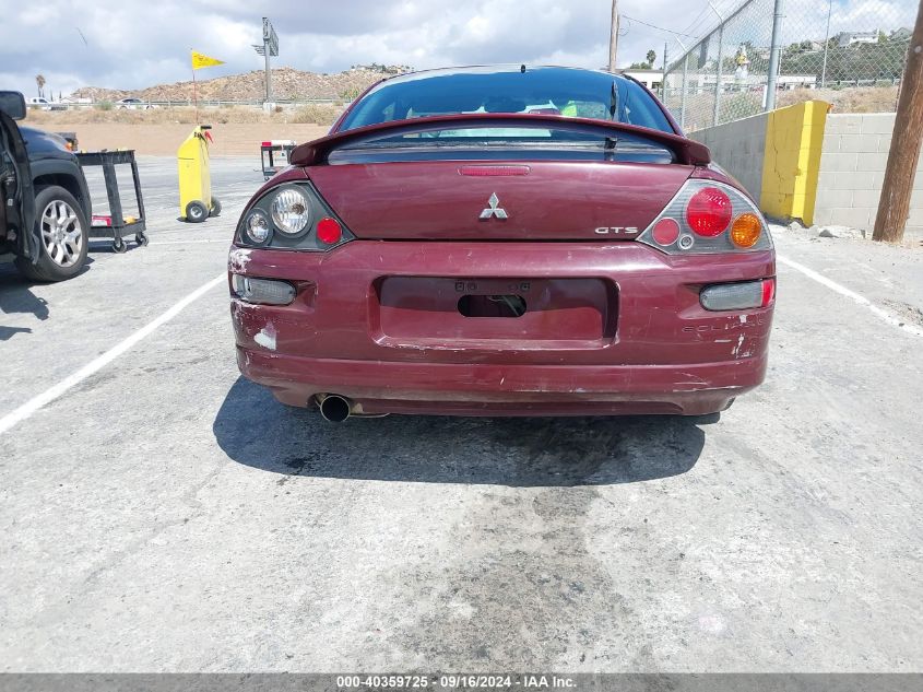 2003 Mitsubishi Eclipse Gts VIN: 4A3AC74H63E078825 Lot: 40359725