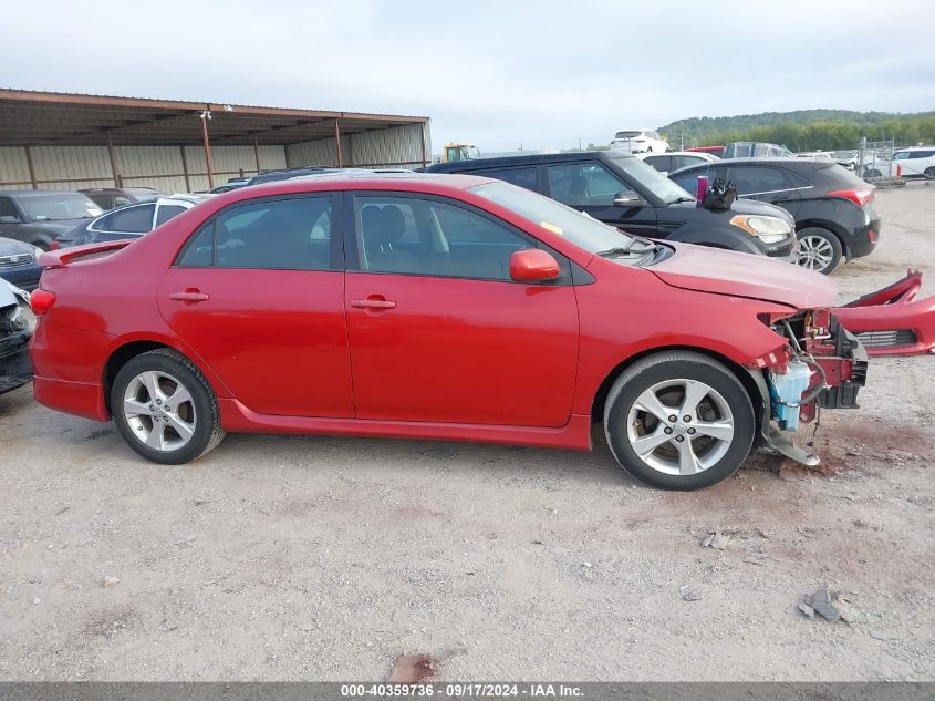 2012 Toyota Corolla S/Le VIN: 2T1BU4EE6CC760839 Lot: 40359736