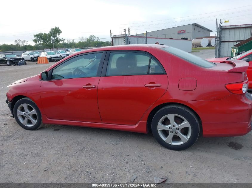 2012 Toyota Corolla S/Le VIN: 2T1BU4EE6CC760839 Lot: 40359736