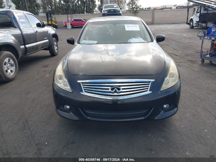 2011 Infiniti G37 Journey VIN: JN1CV6AP7BM505741 Lot: 40359746