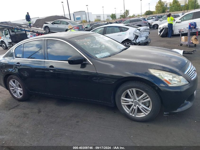 2011 Infiniti G37 Journey VIN: JN1CV6AP7BM505741 Lot: 40359746