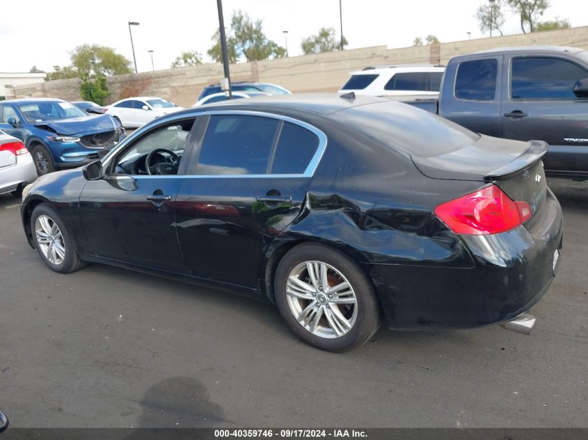 2011 Infiniti G37 Journey VIN: JN1CV6AP7BM505741 Lot: 40359746