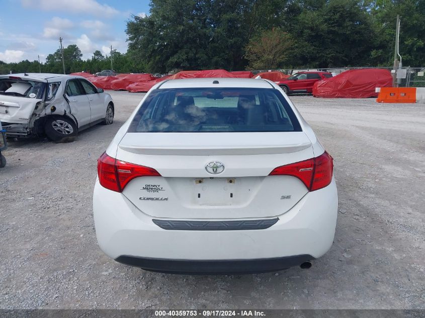 2017 Toyota Corolla Se VIN: 5YFBURHE8HP676201 Lot: 40359753