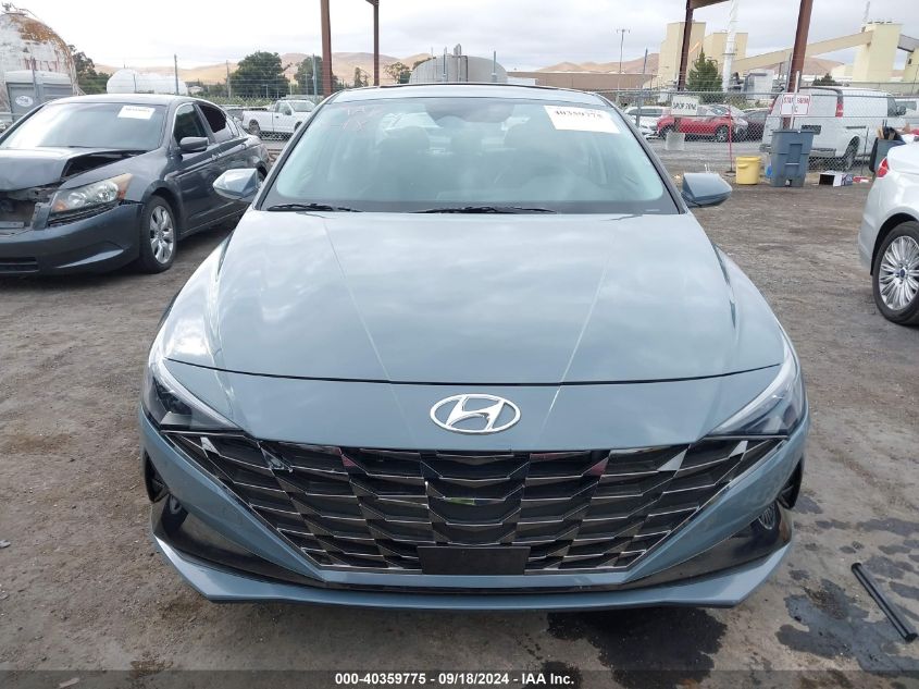 2023 Hyundai Elantra Hybrid Limited VIN: KMHLN4AJ4PU034664 Lot: 40359775