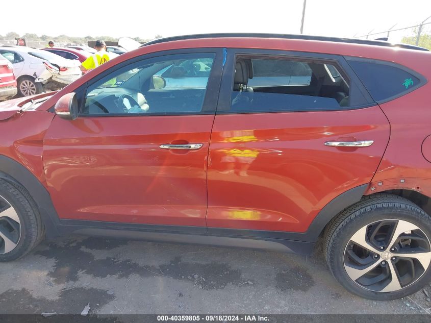 KM8J33A29GU191686 2016 Hyundai Tucson Limited/Sport And Eco/Se