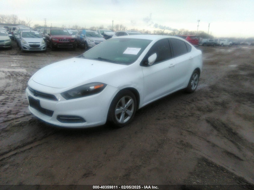 Vin: 1c3cdfbb0fd236737, lot: 40848346, dodge dart sxt 20152