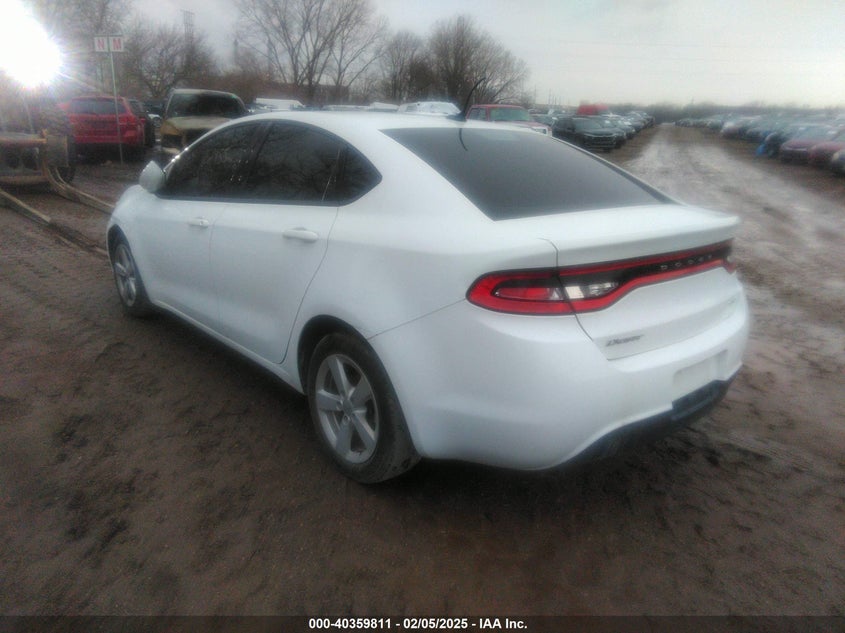 Vin: 1c3cdfbb0fd236737, lot: 40848346, dodge dart sxt 20153