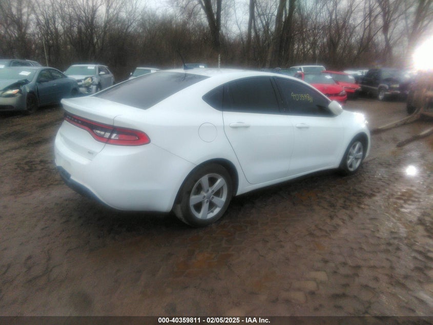 Vin: 1c3cdfbb0fd236737, lot: 40848346, dodge dart sxt 20154