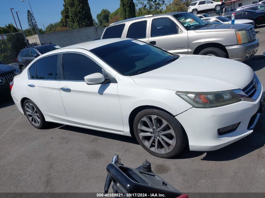 1HGCR2F52EA157226 2014 Honda Accord Sport