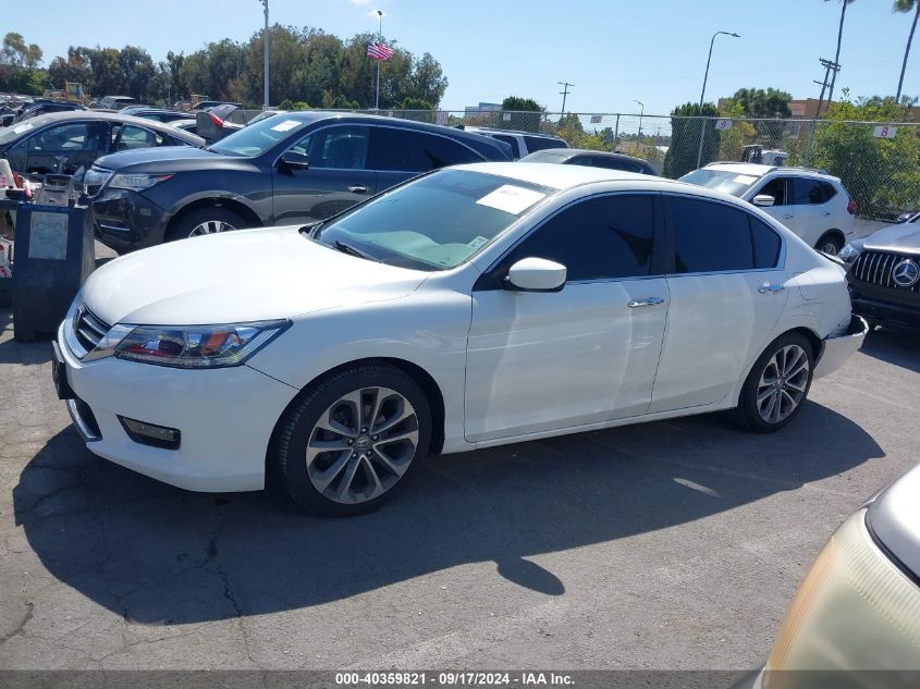 1HGCR2F52EA157226 2014 Honda Accord Sport