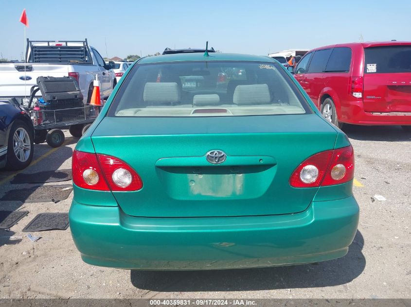 2006 Toyota Corolla Ce VIN: JTDBR32E160074464 Lot: 40359831