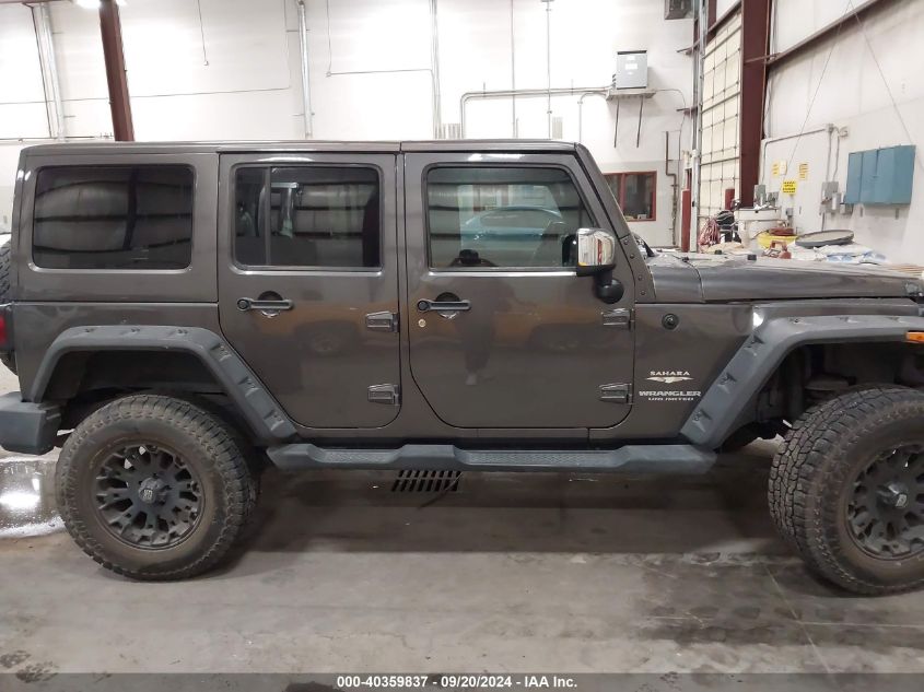 2014 Jeep Wrangler Unlimited Sahara VIN: 1C48JWEG9EL287083 Lot: 40359837