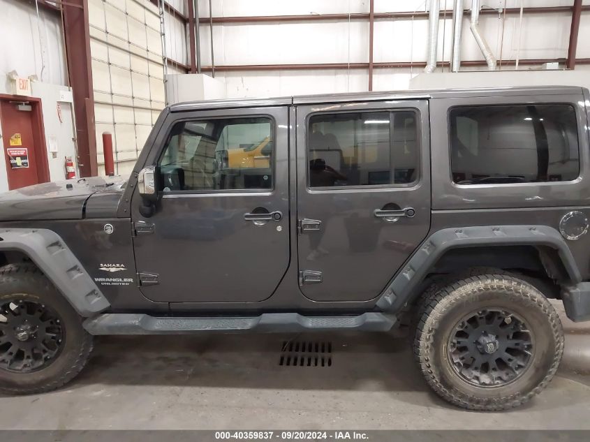 2014 Jeep Wrangler Unlimited Sahara VIN: 1C48JWEG9EL287083 Lot: 40359837