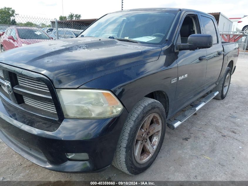 2010 Dodge Ram 1500 Slt/Sport/Trx VIN: 1D7RB1CTXAS206287 Lot: 40359860